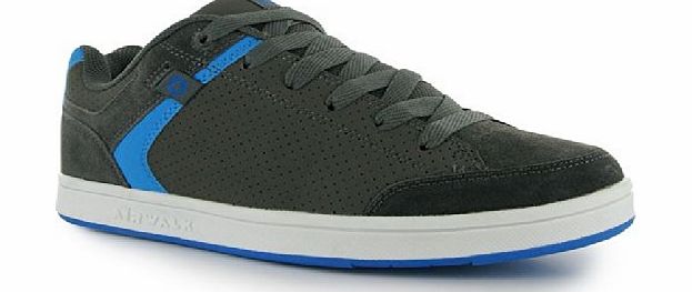 Brock Mens Skate Shoes[8,Charcoal/Blue]